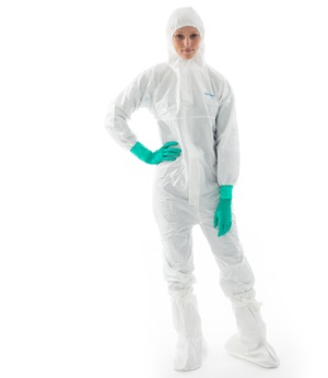 BioClean-D™ Coverall with Hood - Sterile S-BDCHT